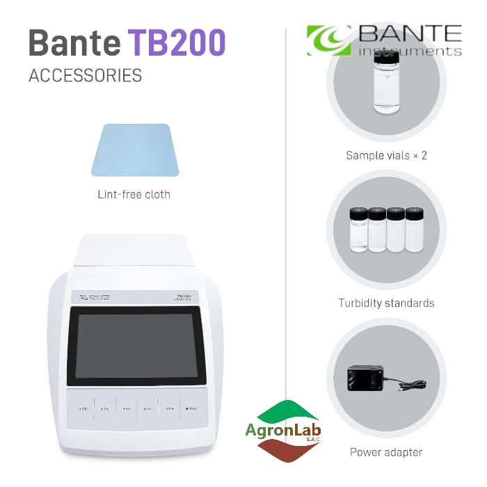 Medidor de Turbidez de sobremesa TB200 - Bante - Imagen 5