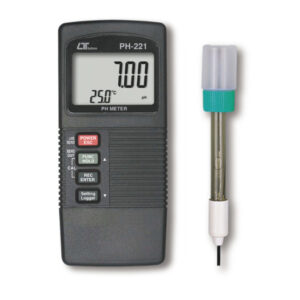 MEDIDOR DE PH, ATC, 3 PUNTOS DE CALIBRACION - PH-221 - LUTRON
