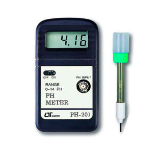 MEDIDOR DE PH / PH-201 - LUTRON  (ELECTRODO X SEPARADO)
