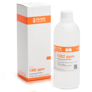 Solución estándar de TDS de 1,382 mg/L (ppm) (Frasco de 500 mL) HI7032L